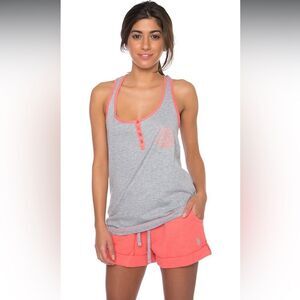U.S. Polo Assn. Gray and Coral Athletic Shorts and Top.  Or pj’s